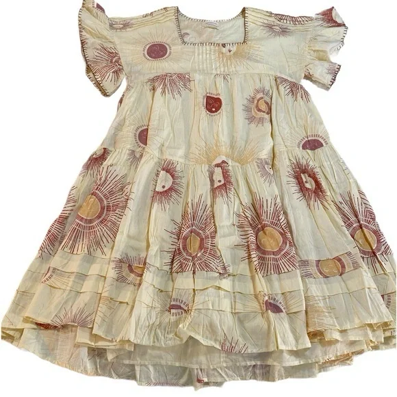 Urban Outfitters Total Eclipse Printed Midi Dress - Picture 5 of 7